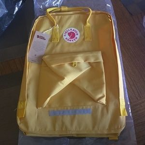 New FJALLRAVEN KANKEN YELLOW BACKPACK ORIGINAL